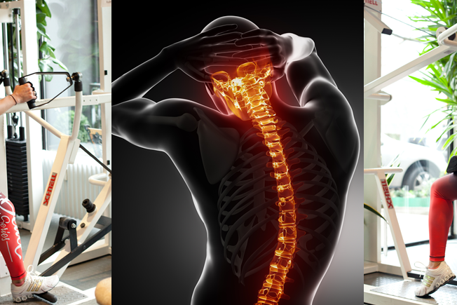 Rücken, Rückenschmerz, Rehatraining, Rückenzirkel, Wirbelsäule, Fitness