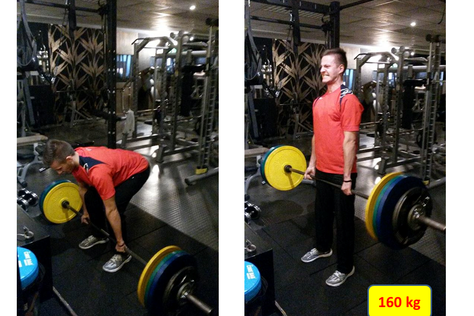Krafttest, Maximalkrafttraining, Kreuzheben, zufriedener Kunde