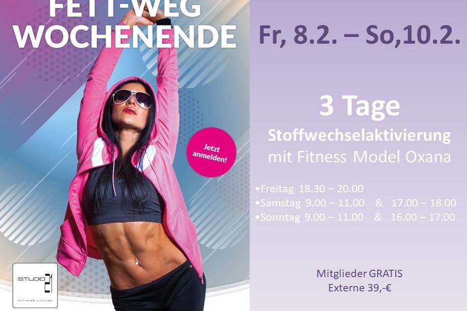 Abnehmen, Oxana, Fitnessstudio, Nürnberg, Studio21
