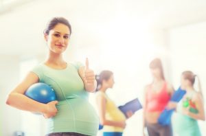 Fitness ist super Sport für Schwangere